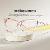 Remi Pink Butterfly Glasses