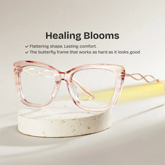 Remi Pink Butterfly Glasses