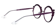 Nelida Round Purple Glasses