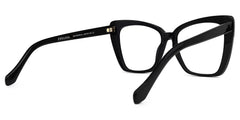 Shanell Butterfly Black Glasses