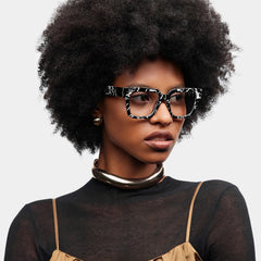 Caius Square Two tone Glasses