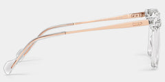 Zeyna Square Clear Glasses