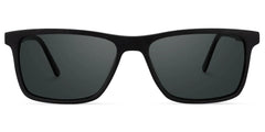 Daniel Rectangle Black Glasses