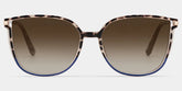Rodz Square Tortoise-Blue Glasses