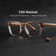 Liam Rectangle Tortoise Glasses