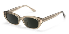 Riviera Geometric Beige Sunglasses