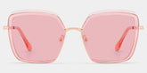 Cordaro Square Pink Glasses