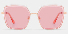 Cordaro Square Pink Glasses