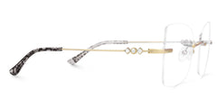 Tierney Butterfly Gold Glasses