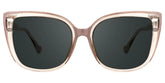 Fenn Cateye Brown Glasses