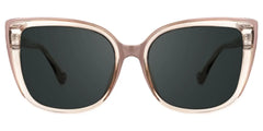 Fenn Cateye Brown Glasses