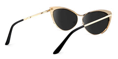 Ellen Cateye Black Sunglasses