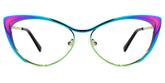 Ellen Cateye Iridescent Glasses