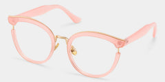 Eleanore Cat Eye Pink Glasses