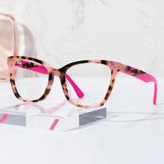 Shinana Cateye Pink Tortoise Glasses