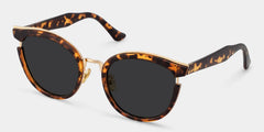 Laraine Cat Eye Tortoise Glasses