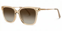 Jacqui Square Beige Glasses