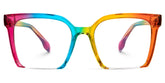Misty Square Colorful Glasses