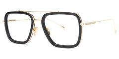 Gifford Aviator Black-Gold Glasses