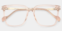 Zeyna Square Beige Glasses