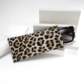 Leopard Print Eyeglasses Bag