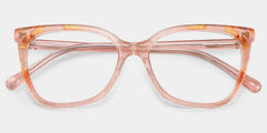 Jolie Pink Butterfly Glasses