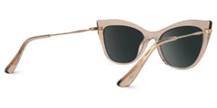 Indira Cat Eye Beige Glasses