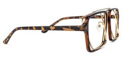 Nellie Aviator Tortoise-Gold Glasses