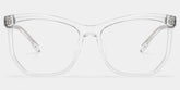 Libby Geometric Clear Glasses