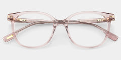 Daisy Round Pink Glasses