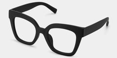 Malcolm Square Black Glasses