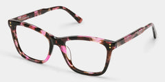Tyler Pink Tortoise Square Glasses