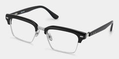 Landon Browline Silver Glasses