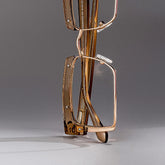 Kiana Square Beige Glasses
