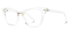 Chandrikar Cat Eye Clear Glasses