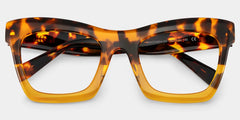 Benitez Square Tortoise Glasses