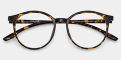 Blanco Round Tortoise Glasses