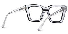 Legette Square Black Glasses