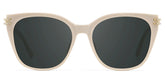 Catalina Square Beige Polarized Sunglasses