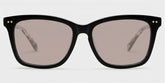 Layla Black Square Glasses