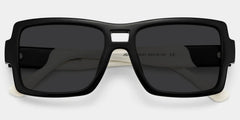 Nora Black Aviator Sunglasses