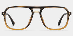 Kilworth Aviator Brown Glasses