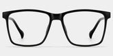 Burgos Square Black Glasses
