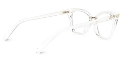 Chandrikar Cat Eye Clear Glasses