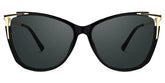 Yomary Cateye Black Glasses