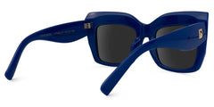 Alberta Cat Eye Blue Sunglasses