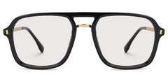 Kilworth Aviator Black Glasses