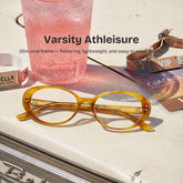 Lennon Tortoise Oval Glasses