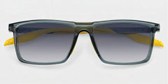 Active Rectangle Blue Yellow Glasses
