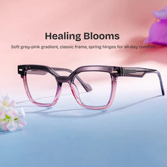 Pinette Two-tone Square Glasses